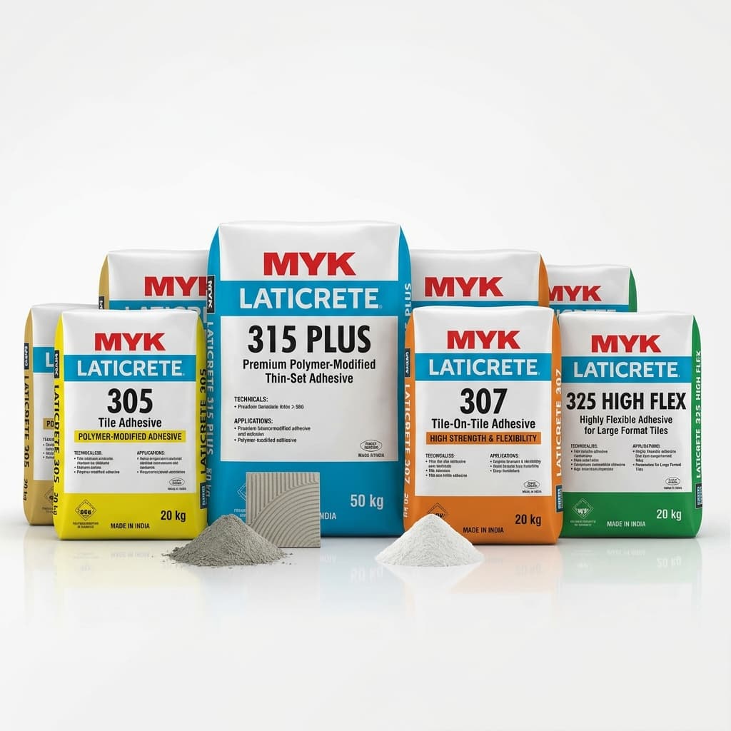 Tile adhesives